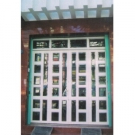 Cửa sắt panô giả gỗ
